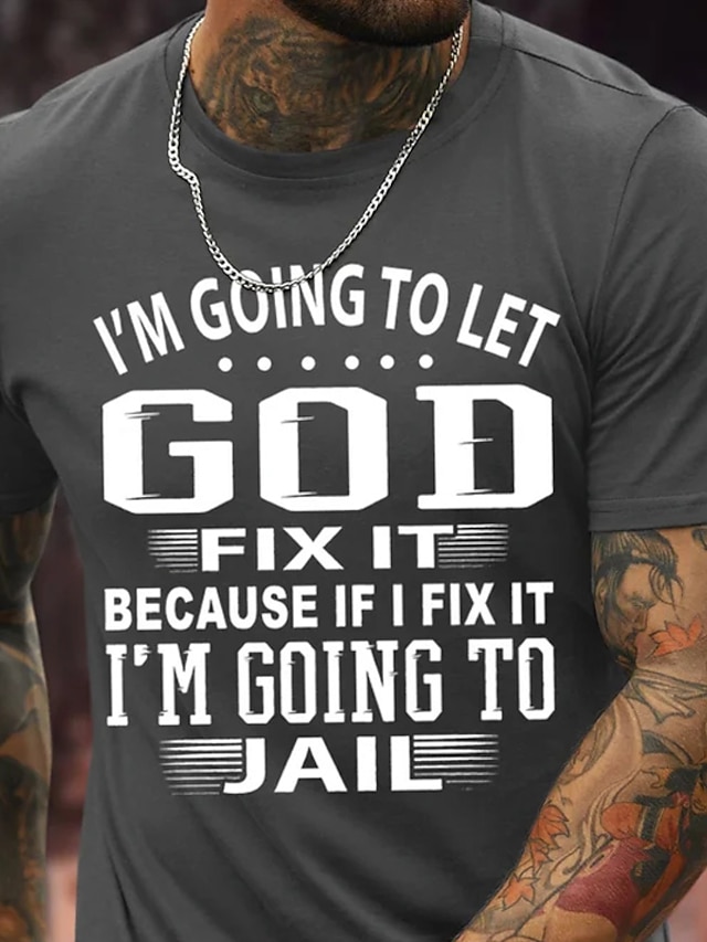 Green 100% Cotton Graphic Tee with Faith Print - Classic Crew Neck Casual Style for Summer and Streetwear